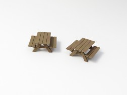 H0 - Wooden seating