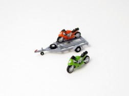 H0 - Trailer with motorbikes I