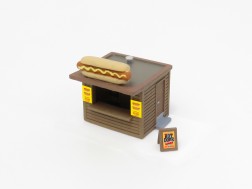 N - Hot dog stall